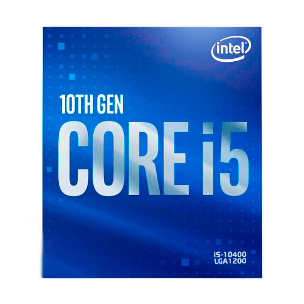 Processador Intel core i5-10400 cache 12mb 2.90ghz (max turbo 4.30ghz) LGA 1200 Comet Lake 10° geração 