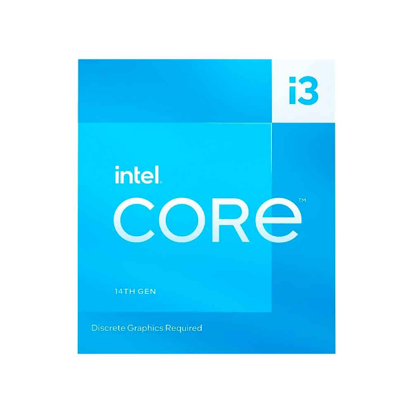 Processador Intel core i3-14100 (turbo até 4.7ghz) 12mb LGA1700 14° geração 